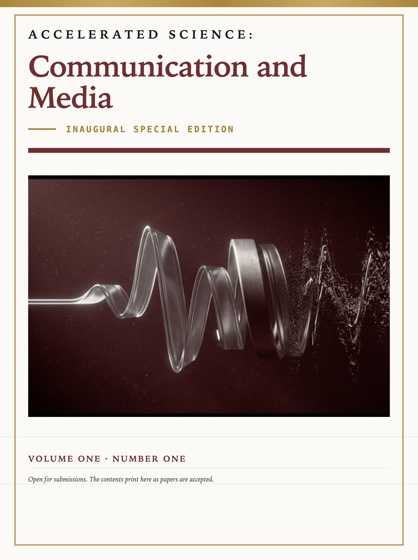 Cover of Accelerated Science: Communication and Media