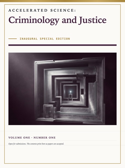 Cover of Accelerated Science: Criminology and Justice