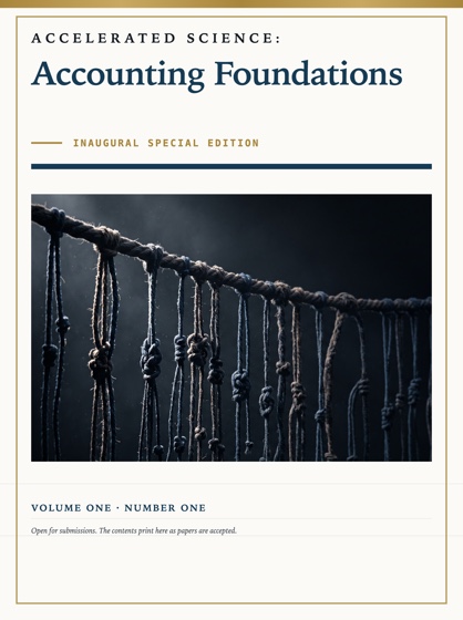Cover of Accelerated Science: Accounting Foundations