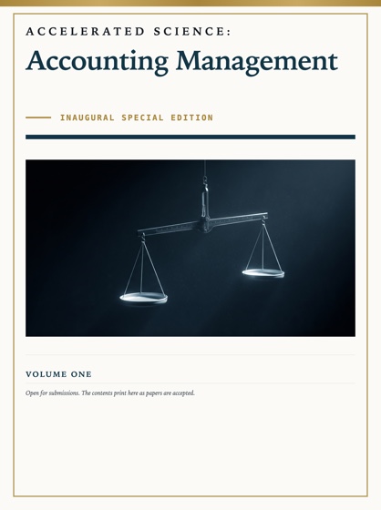 Cover of Accelerated Science: Accounting Management