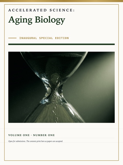 Cover of Accelerated Science: Aging Biology