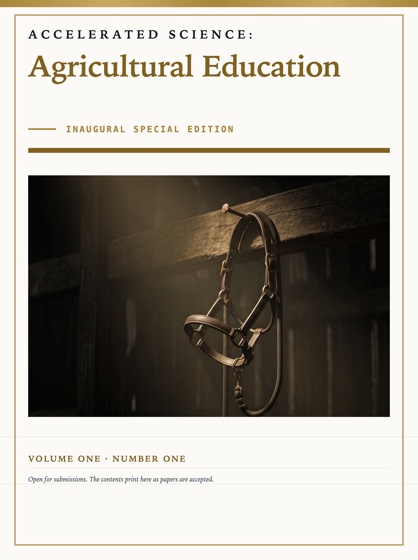 Cover of Accelerated Science: Agricultural Education