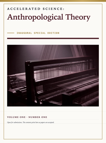 Cover of Accelerated Science: Anthropological Theory