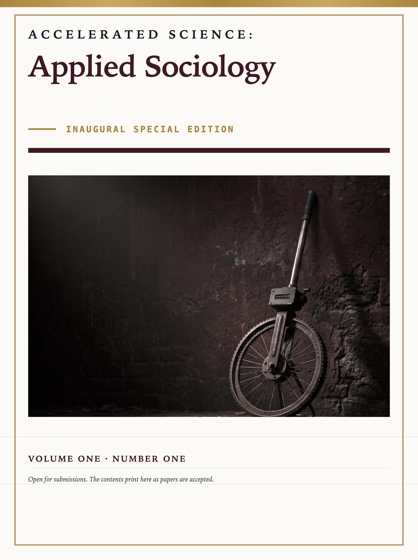 Cover of Accelerated Science: Applied Sociology