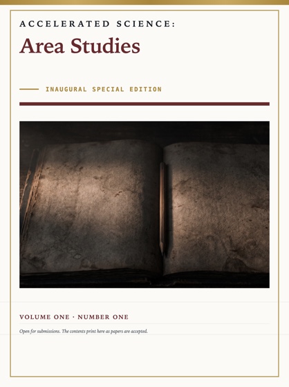 Cover of Accelerated Science: Area Studies