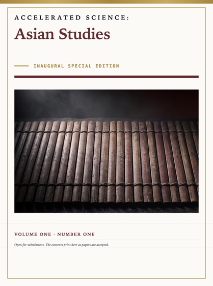 Cover of Accelerated Science: Asian Studies