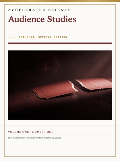 Cover of Accelerated Science: Audience Studies