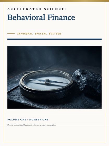 Cover of Accelerated Science: Behavioral Finance