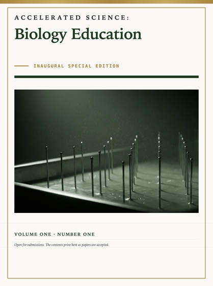 Cover of Accelerated Science: Biology Education