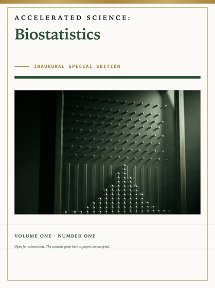 Cover of Accelerated Science: Biostatistics
