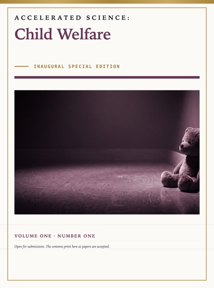 Cover of Accelerated Science: Child Welfare