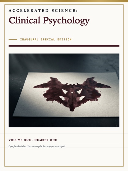 Cover of Accelerated Science: Clinical Psychology