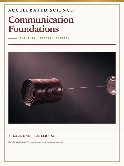 Cover of Accelerated Science: Communication Foundations