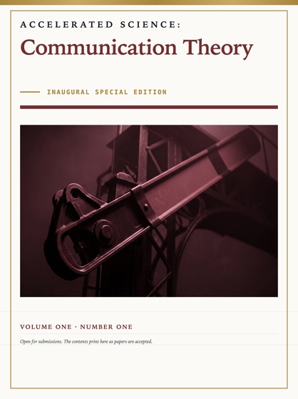 Cover of Accelerated Science: Communication Theory