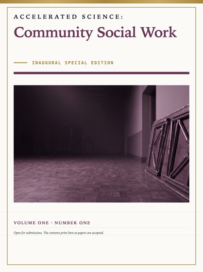 Cover of Accelerated Science: Community Social Work