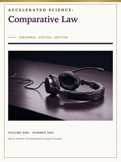 Cover of Accelerated Science: Comparative Law