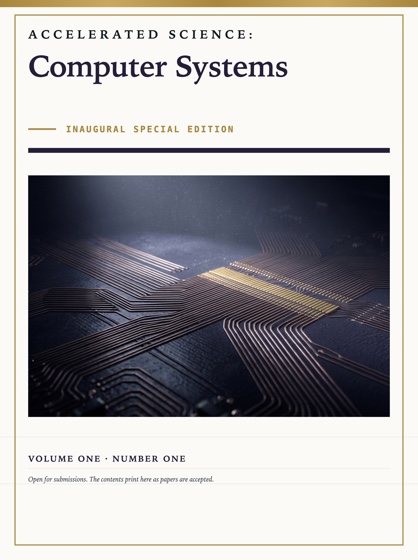 Cover of Accelerated Science: Computer Systems