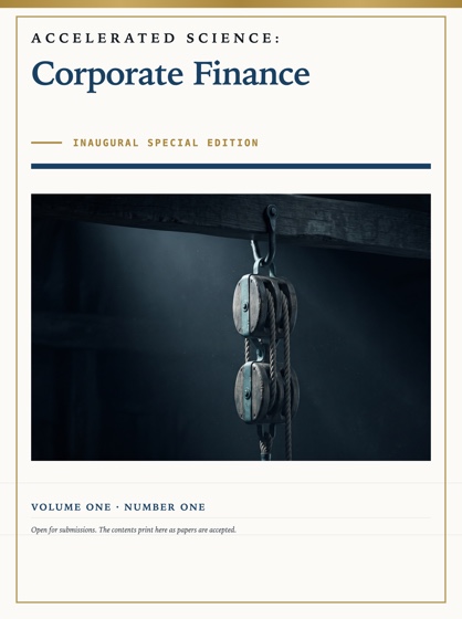 Cover of Accelerated Science: Corporate Finance