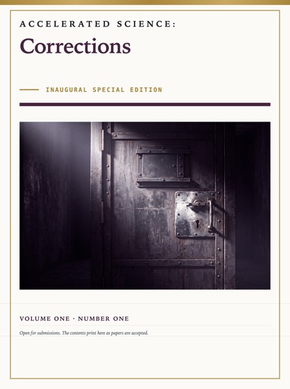 Cover of Accelerated Science: Corrections