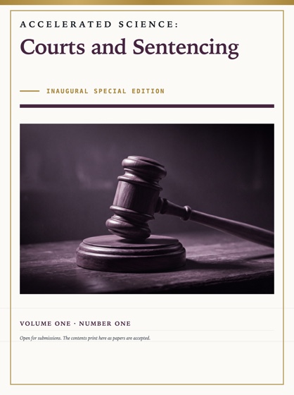 Cover of Accelerated Science: Courts and Sentencing