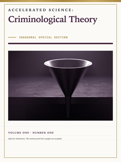 Cover of Accelerated Science: Criminological Theory