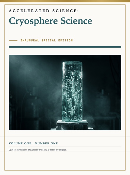 Cover of Accelerated Science: Cryosphere Science
