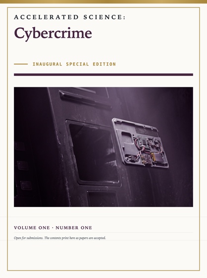 Cover of Accelerated Science: Cybercrime