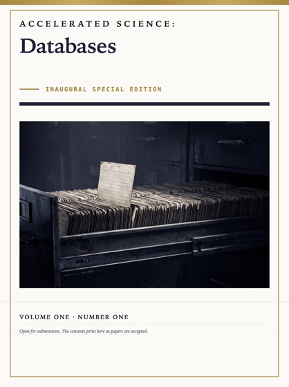 Cover of Accelerated Science: Databases