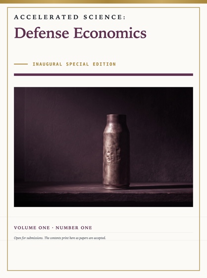 Cover of Accelerated Science: Defense Economics