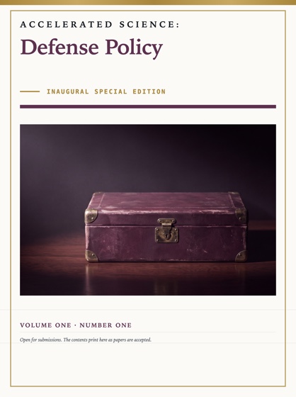 Cover of Accelerated Science: Defense Policy