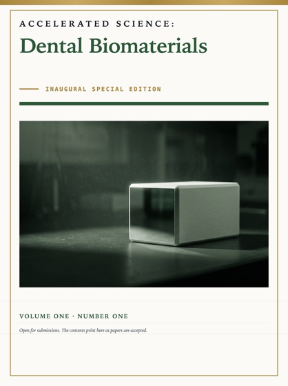 Cover of Accelerated Science: Dental Biomaterials