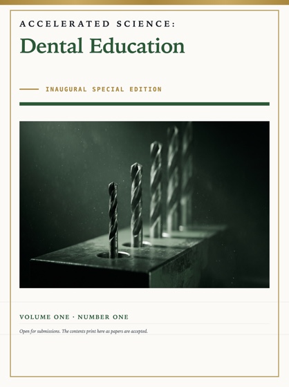Cover of Accelerated Science: Dental Education