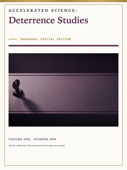 Cover of Accelerated Science: Deterrence Studies