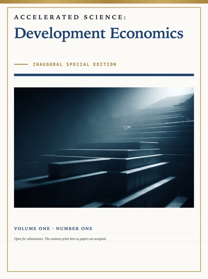 Cover of Accelerated Science: Development Economics