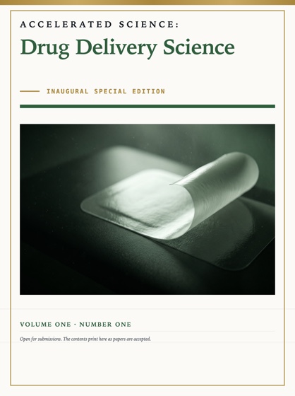Cover of Accelerated Science: Drug Delivery Science