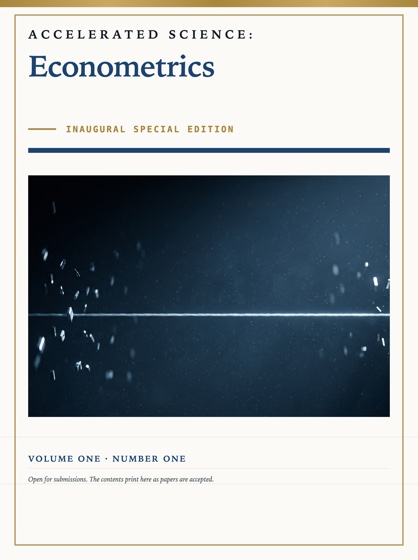 Cover of Accelerated Science: Econometrics