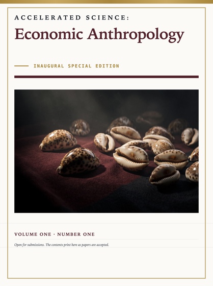 Cover of Accelerated Science: Economic Anthropology