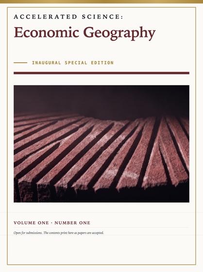 Cover of Accelerated Science: Economic Geography