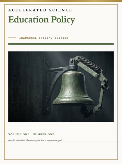 Cover of Accelerated Science: Education Policy