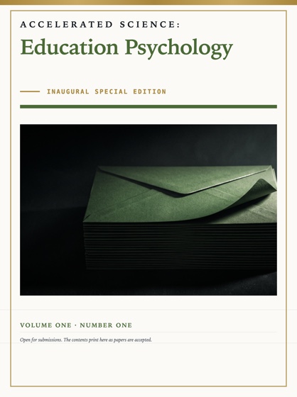 Cover of Accelerated Science: Education Psychology