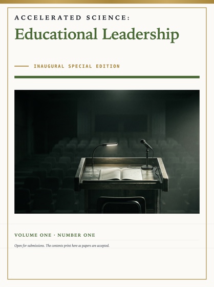 Cover of Accelerated Science: Educational Leadership