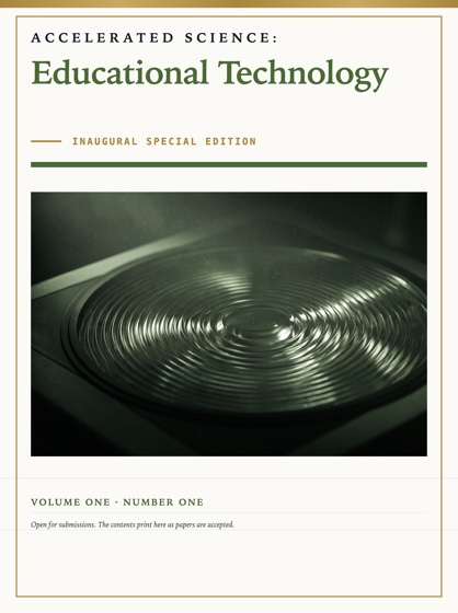 Cover of Accelerated Science: Educational Technology