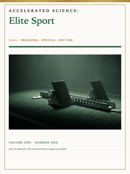 Cover of Accelerated Science: Elite Sport