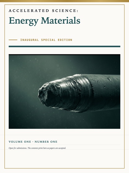Cover of Accelerated Science: Energy Materials