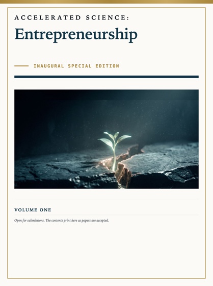 Cover of Accelerated Science: Entrepreneurship