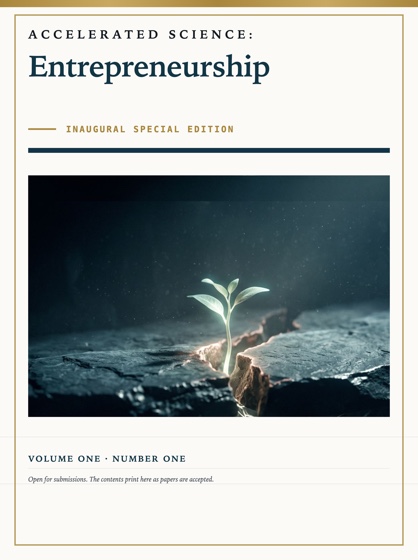 Cover of Accelerated Science: Entrepreneurship