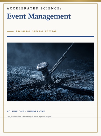 Cover of Accelerated Science: Event Management