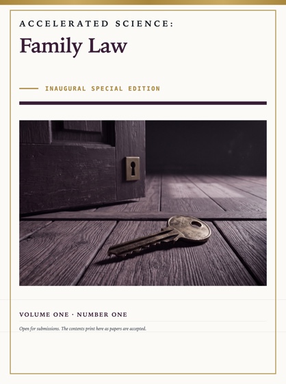 Cover of Accelerated Science: Family Law