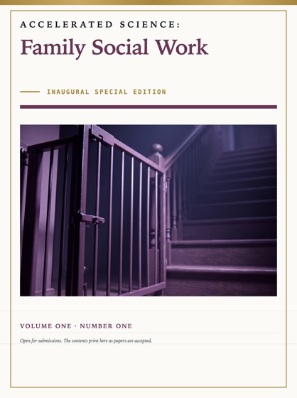 Cover of Accelerated Science: Family Social Work