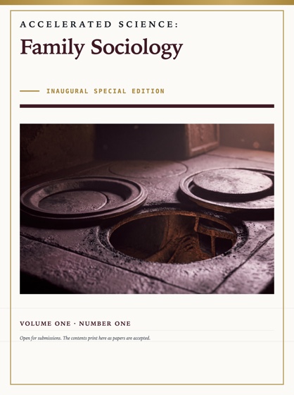 Cover of Accelerated Science: Family Sociology
